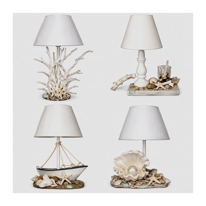 Lampes en bois flotté