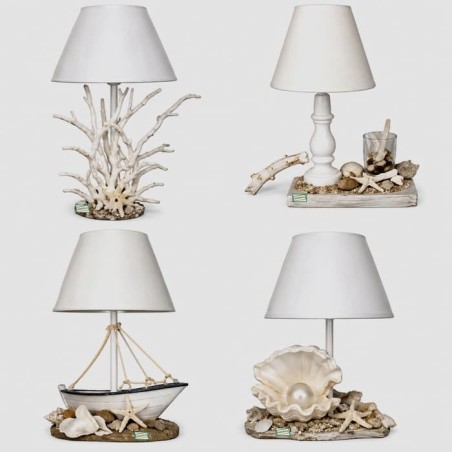 Lampes en bois flotté