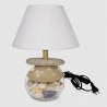 Lampe en bois flotté
