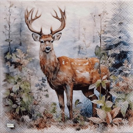1 serviette Le Cerf -130