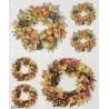 1papier riz Feuillages-R2287
