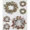 1papier riz Feuillages-R2293