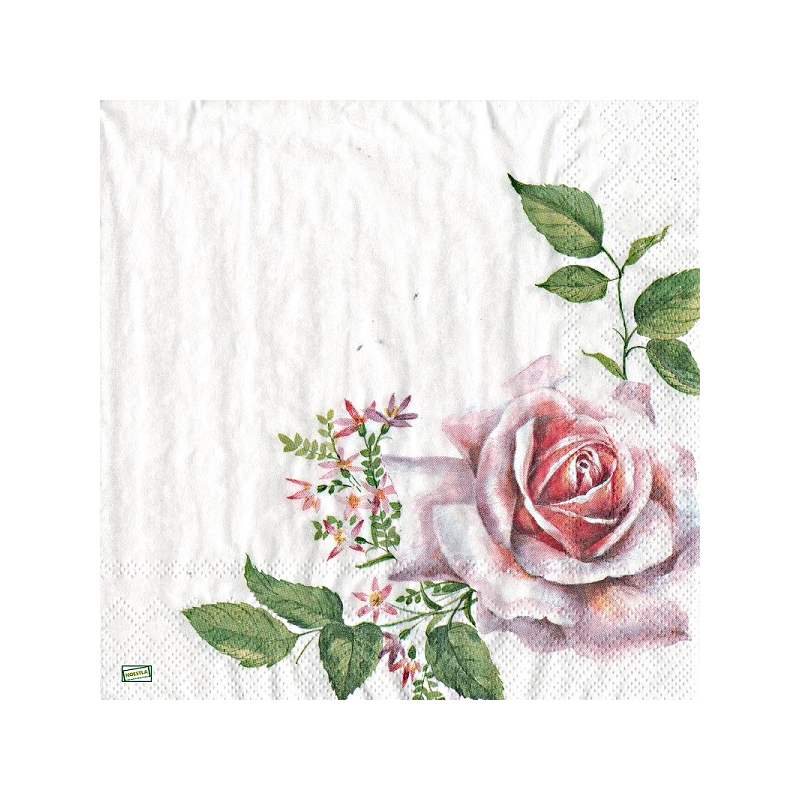 1serviette papier Les Roses-1