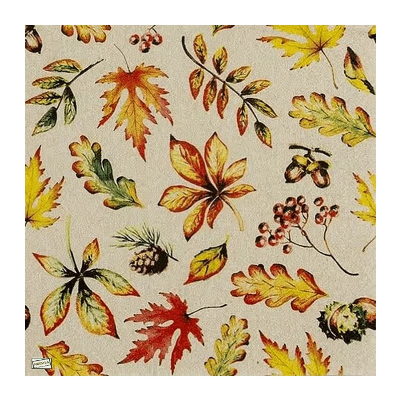 1serviette papier Feuillage-65