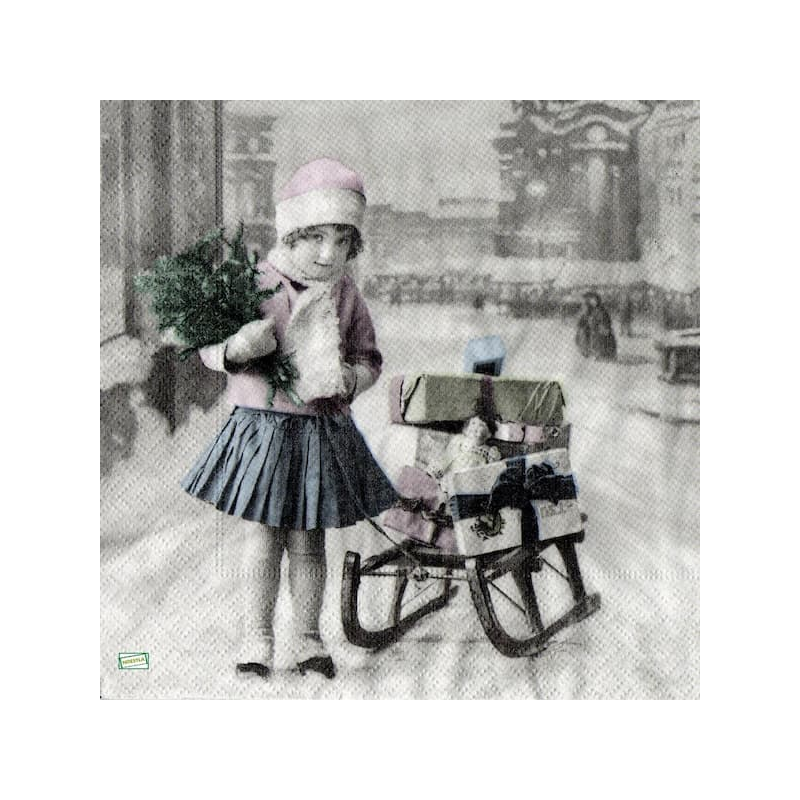 1 serviette papier Enfant -55