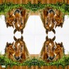 1serviette papier Chevaux -5