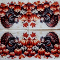 1 serviette le dindon -44