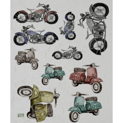 1 papier de riz Divers - R887