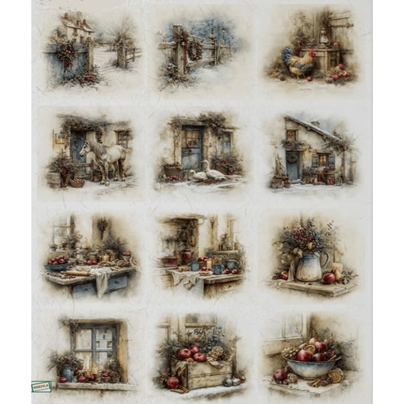 1papier de riz Animaux-R2864