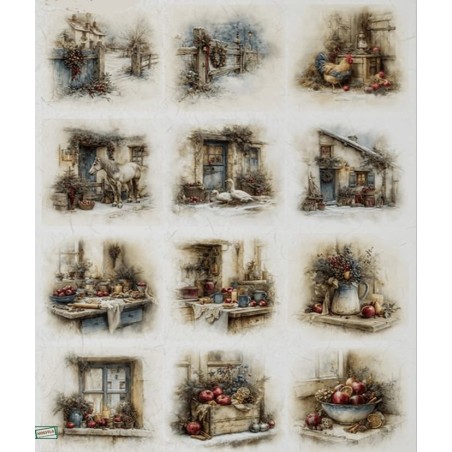 1papier de riz Animaux-R2864