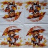 1 serviette papier Ourson -53