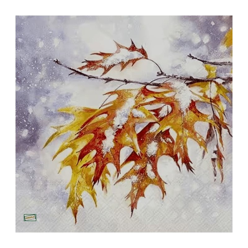 1serviette papier Feuillage-76