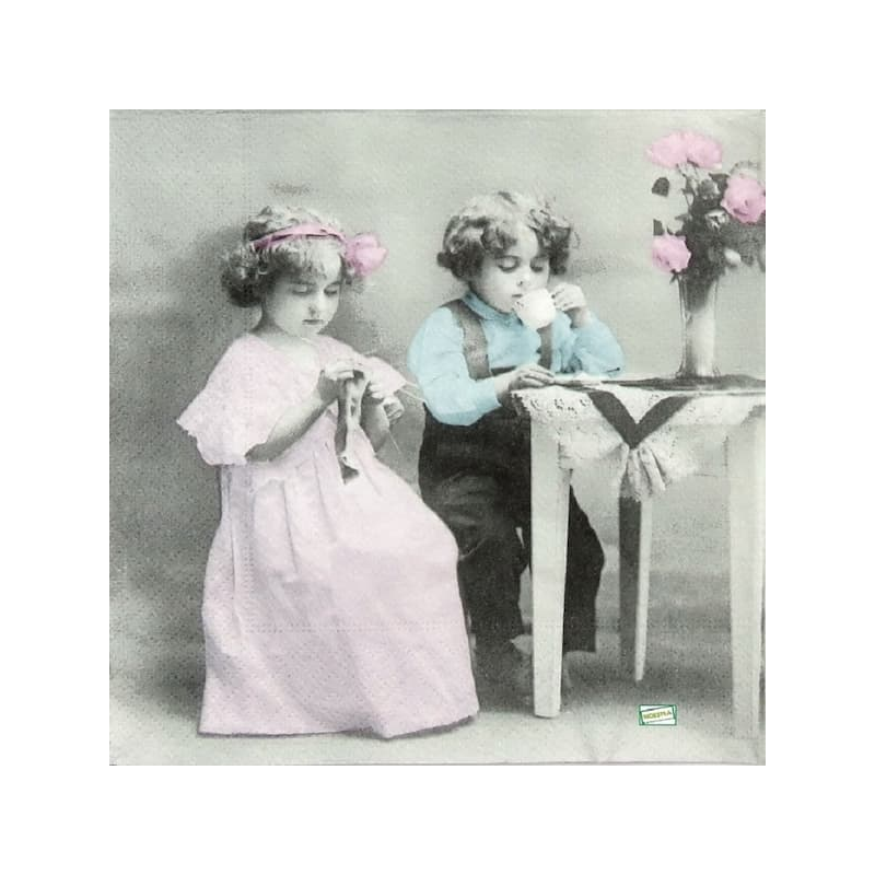 1 serviette papier Enfant -62