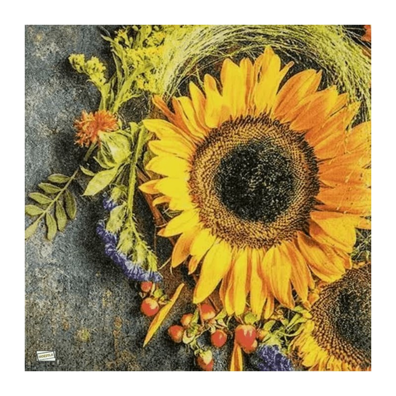 1serviette papier Tournesols-4