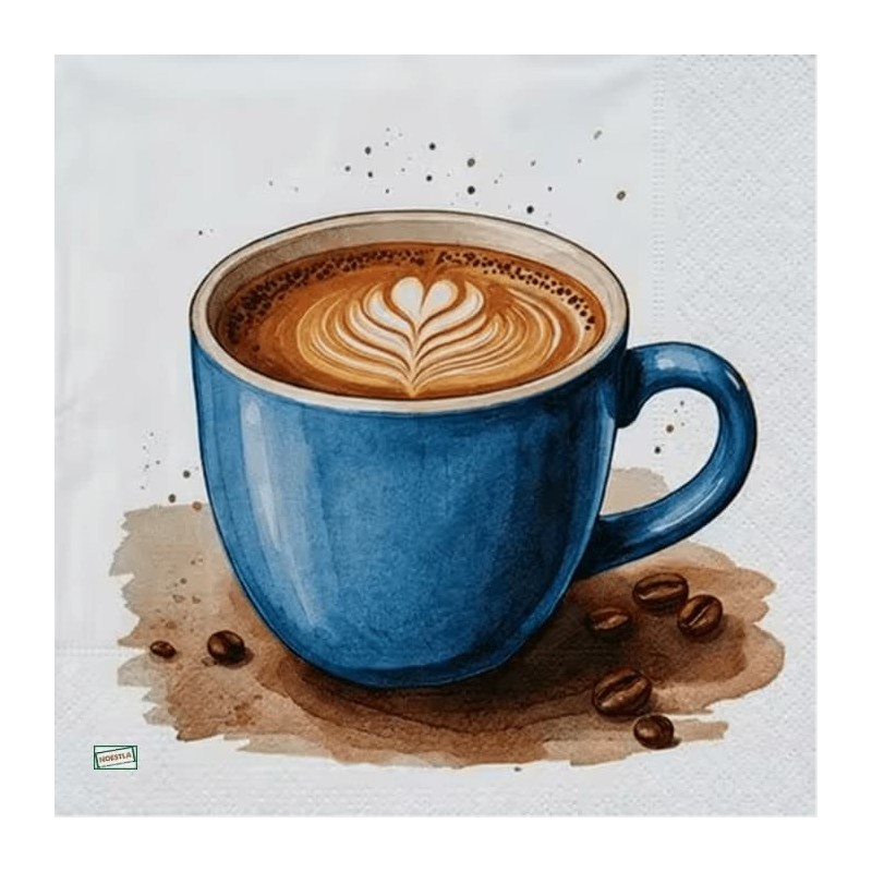1serviette papier Le Café -2