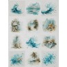 1 papier de riz La Mer -R2852