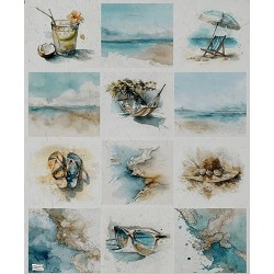 1 papier de riz La Mer -R2853