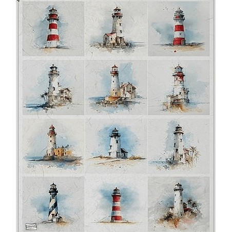 1 papier de riz La Mer -R2855