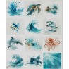 1 papier de riz La Mer -R2856