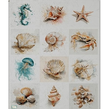 1 papier de riz La Mer -R2857