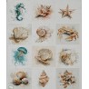 1 papier de riz La Mer -R2857