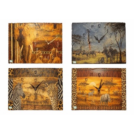 Horloges  Afrique serviettage