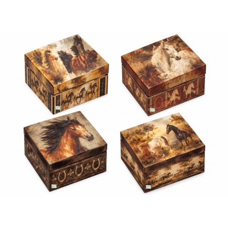 Boites Les Chevaux serviettage