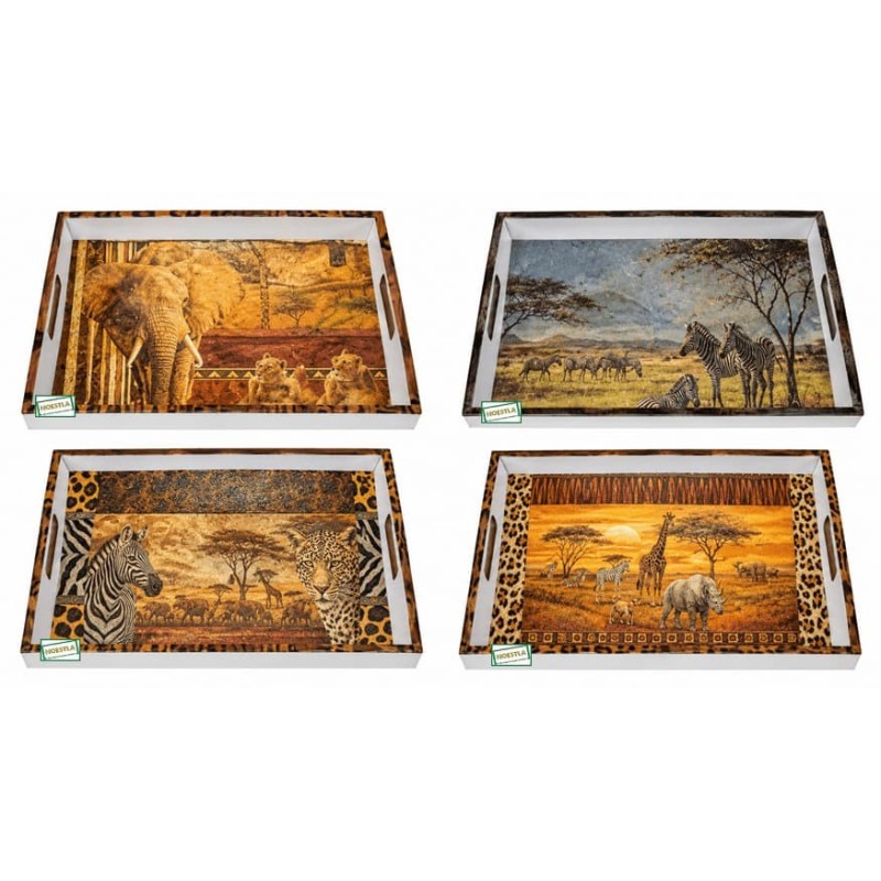 plateaux Afrique serviettage