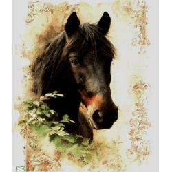 1papier de riz Cheval -RE8341