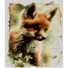 1papier de riz Renard -RE8350