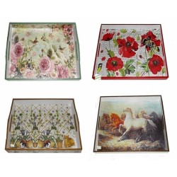 GRANDS plateaux serviettage