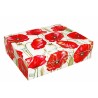 Boite Coquelicots serviettage
