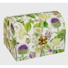 Coffre Fleurs serviettage