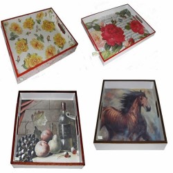 GRANDS plateaux Divers serviettage