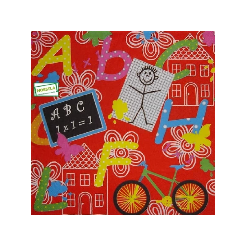 1 serviette papier Enfant -72