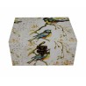 Boite bois Oiseaux serviettage