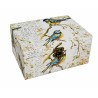 Boite bois Oiseaux serviettage