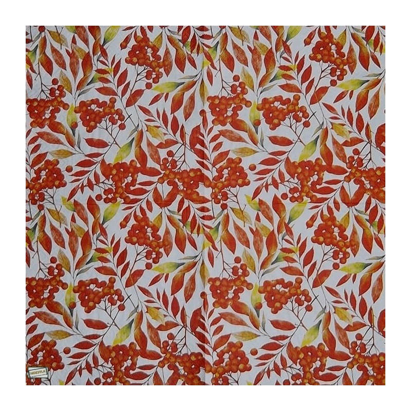1serviette papier Feuillage-78