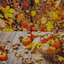1serviette papier Feuillage-80