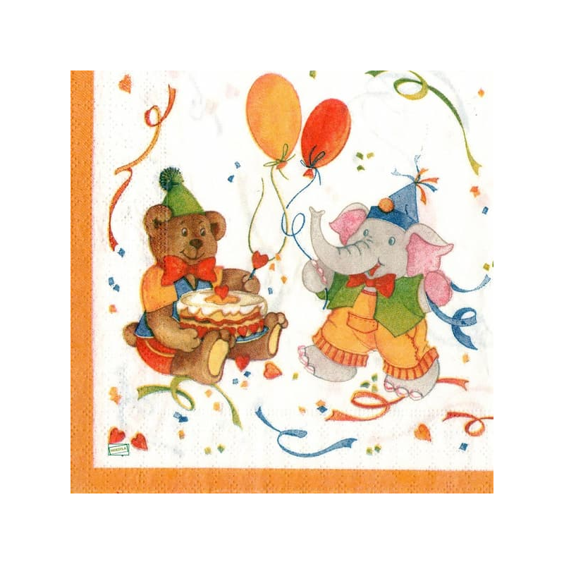 1 serviette papier Enfant -75