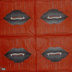 1 serviette Halloween -15