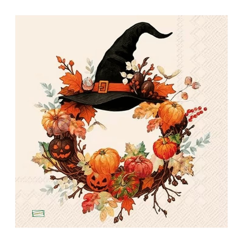 1 serviette Halloween -46