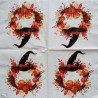 1 serviette Halloween -46