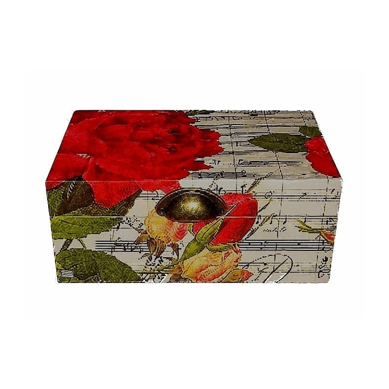 Boite Les Roses serviettage