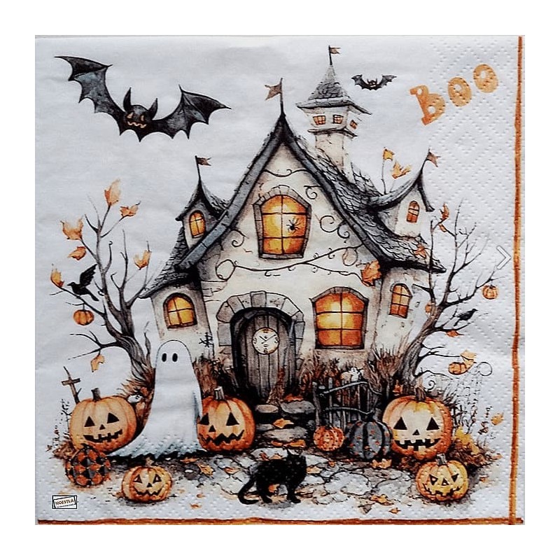 1 serviette Halloween -49