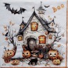 1 serviette Halloween -49