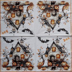 1 serviette Halloween -49