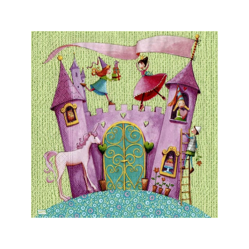 1 serviette papier Enfant -79