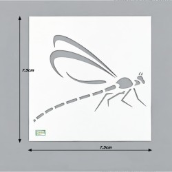 20 Pochoirs Insectes loisirs