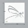 20 Pochoirs Insectes loisirs